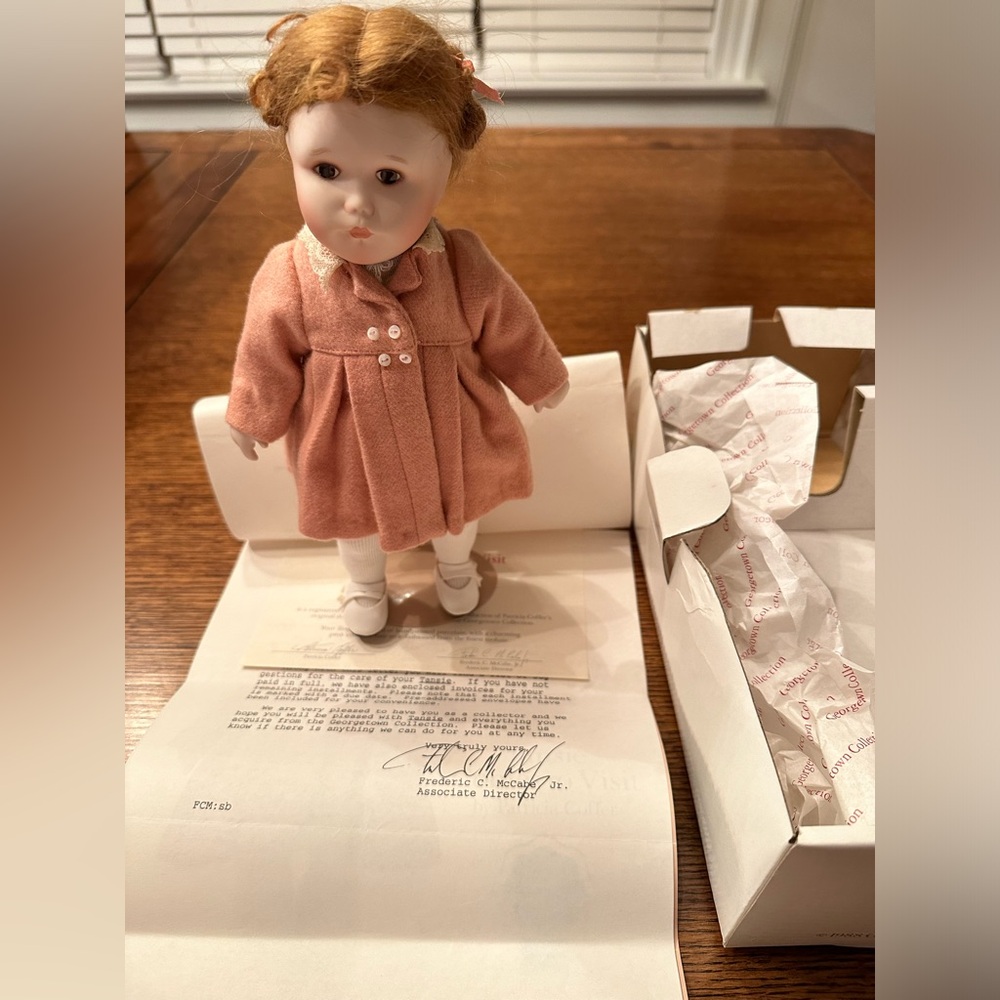 “Tansie Comes to Visit” doll